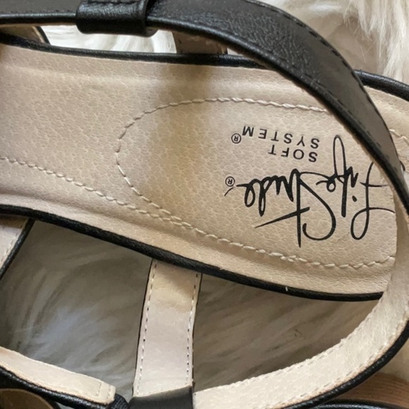 LifeStride MONA Women Minimalist Casual Open Toe Black Sandals Size 10 Workwear - Picture 8 of 12